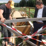 Haider Steg wird saniert