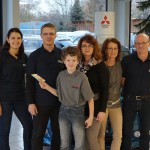 Autohaus Bruns spendet an die FFW Schlammersdorf