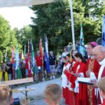 Erzbischof Gössl hielt den Open-Air Gottesdienst