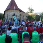 Erzbischof Gössl hielt den Open-Air Gottesdienst