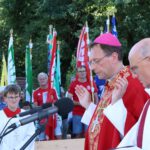 Erzbischof Gössl hielt den Open-Air Gottesdienst