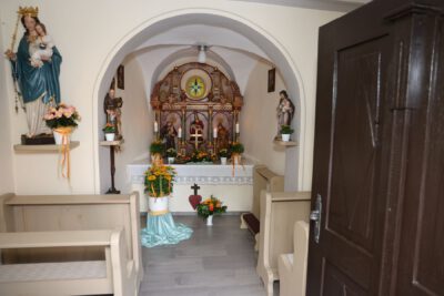 Innenansicht der Haider Kapelle