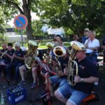 Die Feuerwehrkapelle sorgte für musikalische Unterhaltung