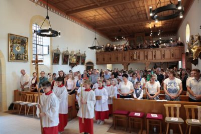 Wiedereröffnung der Pfarrkirche Schnaid
